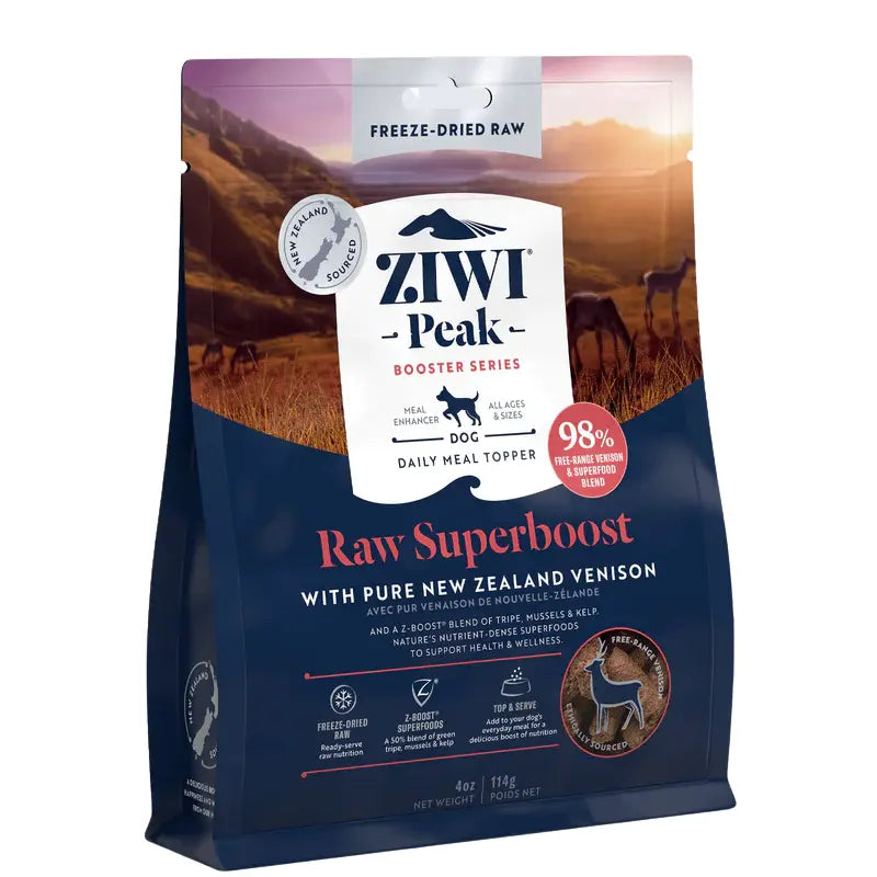 Ziwi Peak Freeze Dried Dog Food Meal Toppers Buy online at DOGUE