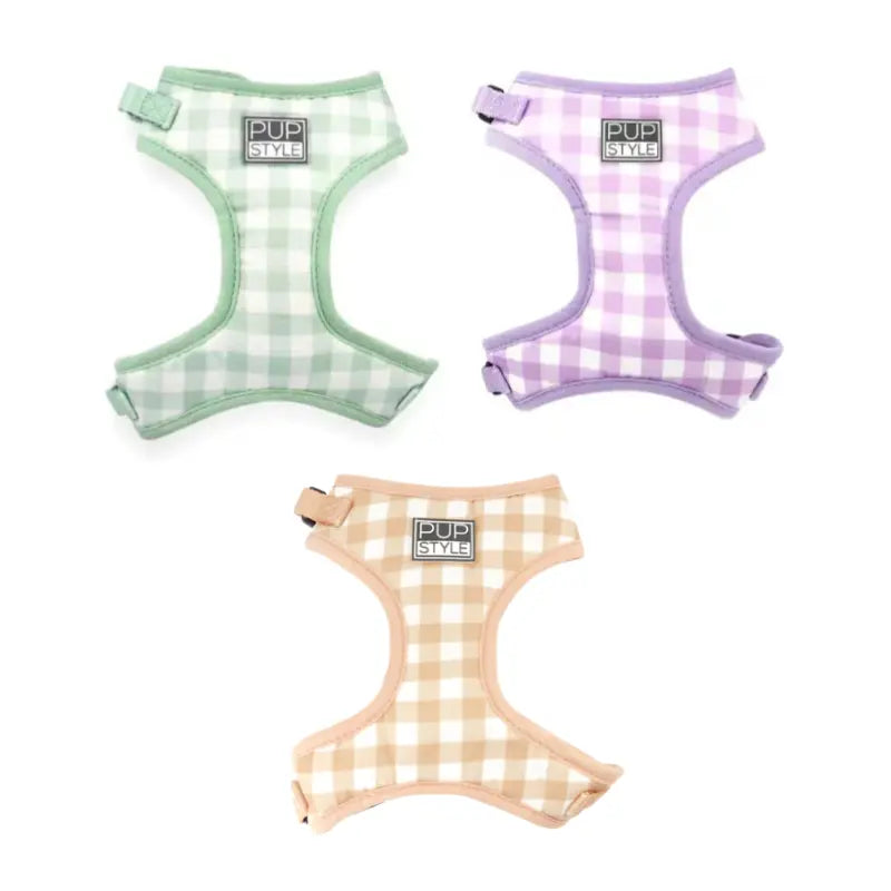 Gingham dog cheap harness