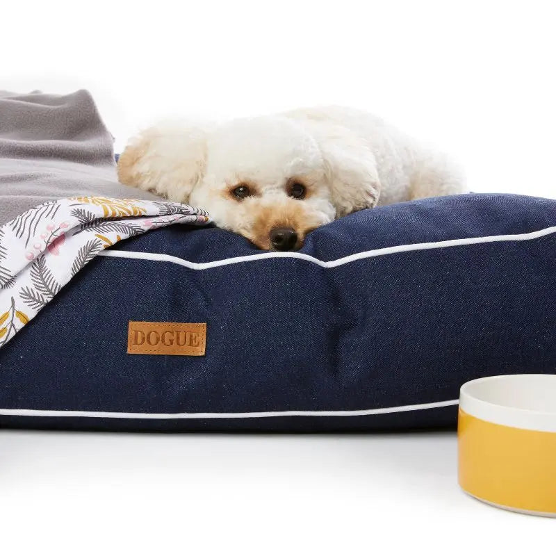 DOGUE Dog Bed Floor Cushion Denim Buy Online at DOGUE