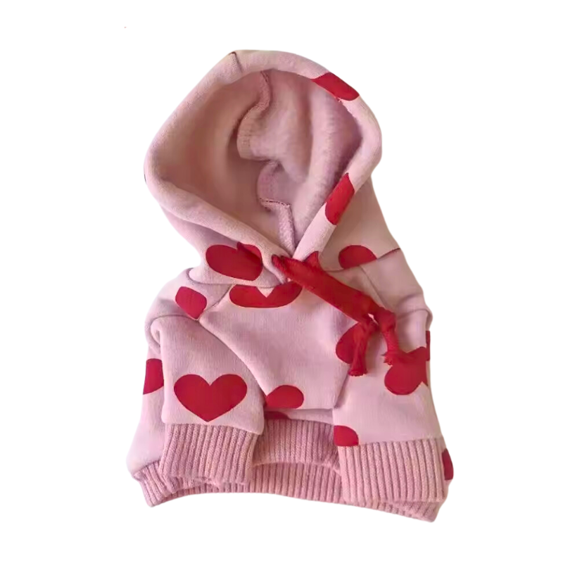 Heart Hoodies Dog Jumper - DOGUE