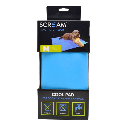 Scream Dog Cool Mat Loud Blue - DOGUE