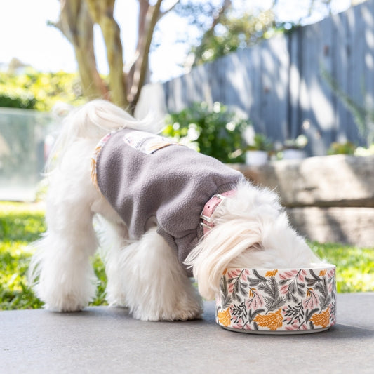 DOGUE Ceramic Wildflower Collection Dog Bowl - DOGUE