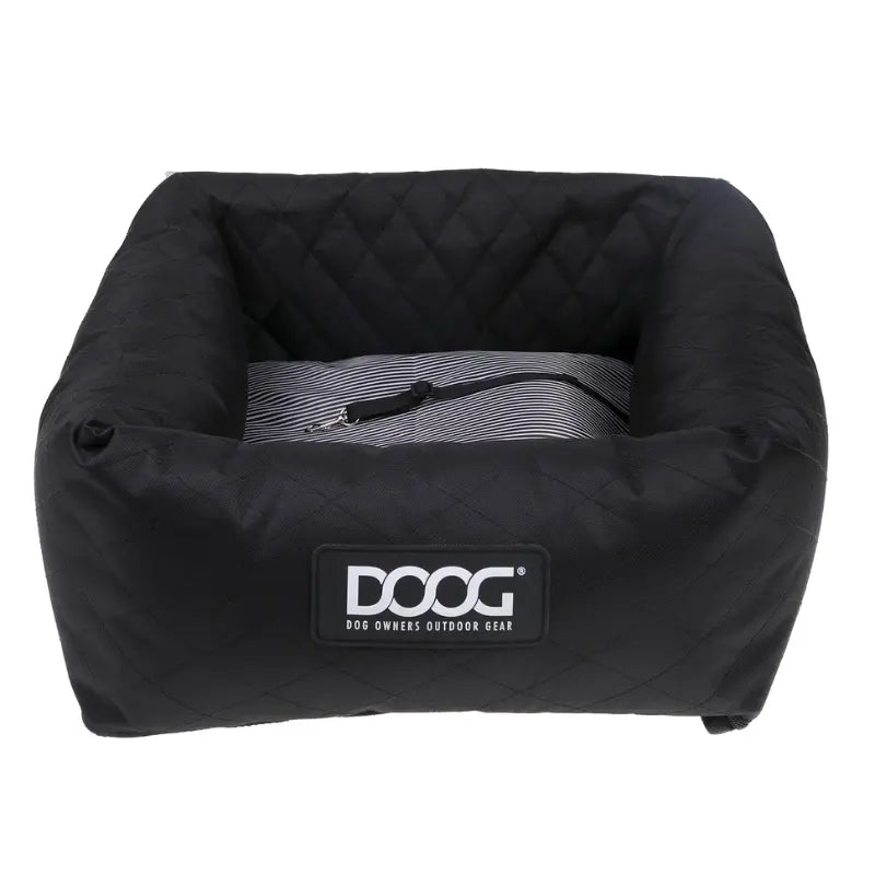 DOOG Dog Car Seat Black - DOGUE