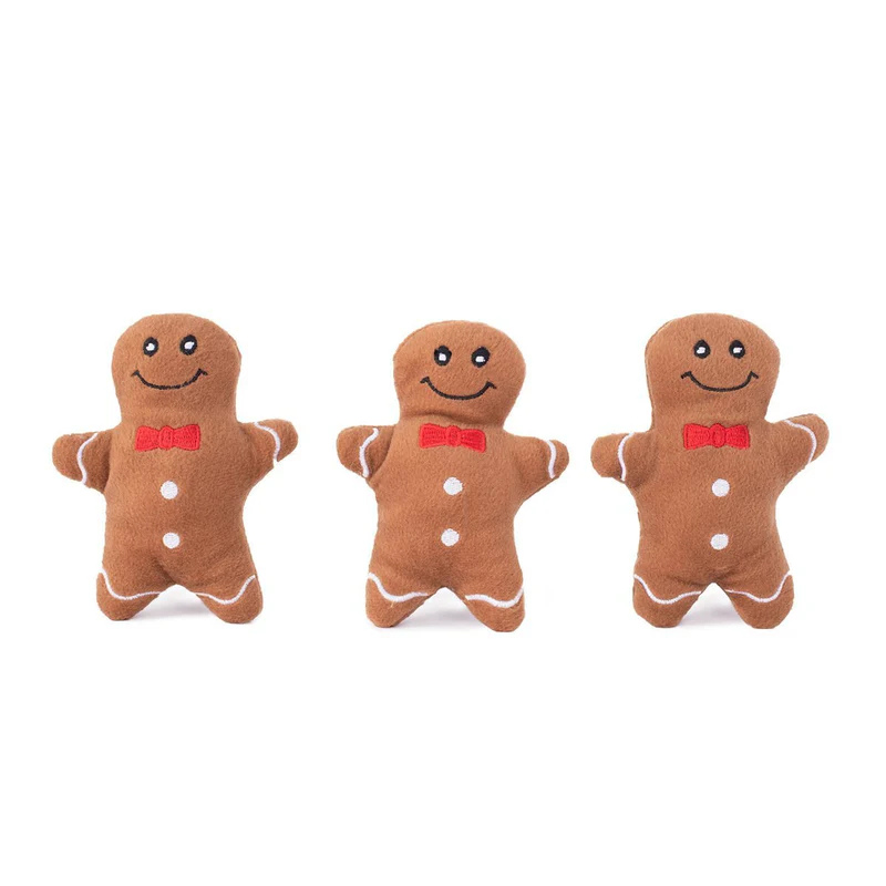 zippypaws-gingerbread-men-miniz-holiday-dog-toy