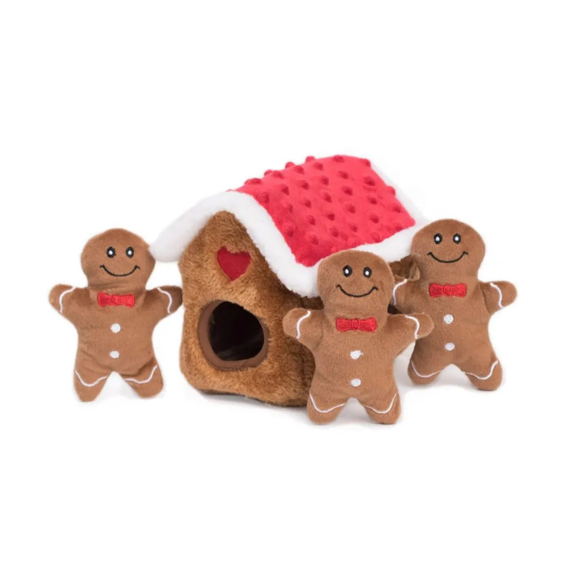 zippypaws-burrow-gingerbread-house-holiday-dog-toy