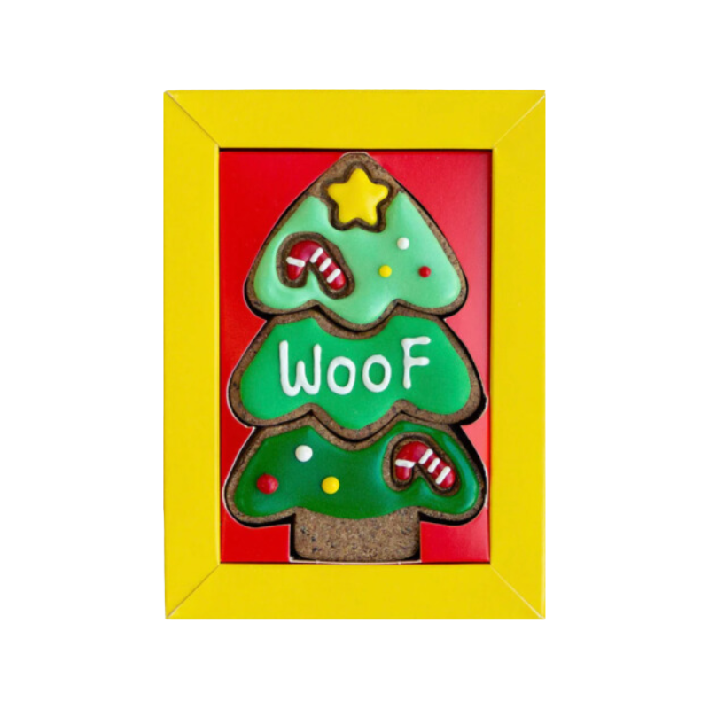 Golden BARKery Woof Tree Dog Treat