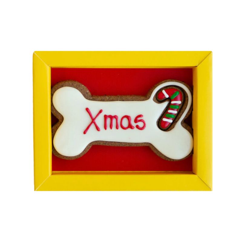 Golden BARKery Woofmas Candy Bone Christmas Dog Treat - DOGUE