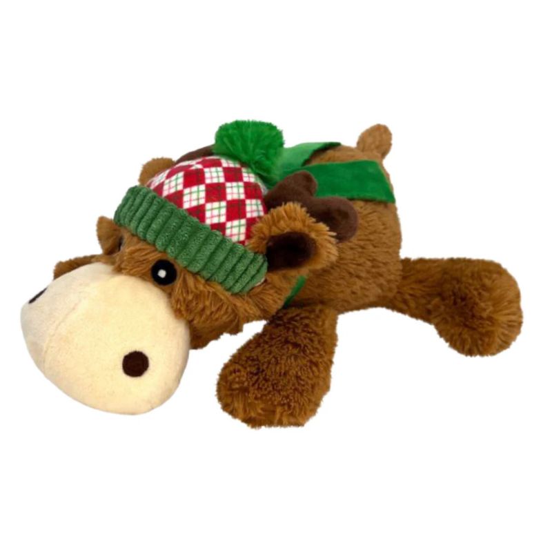 KONG Holiday Cozie Reindeer Dog Toy