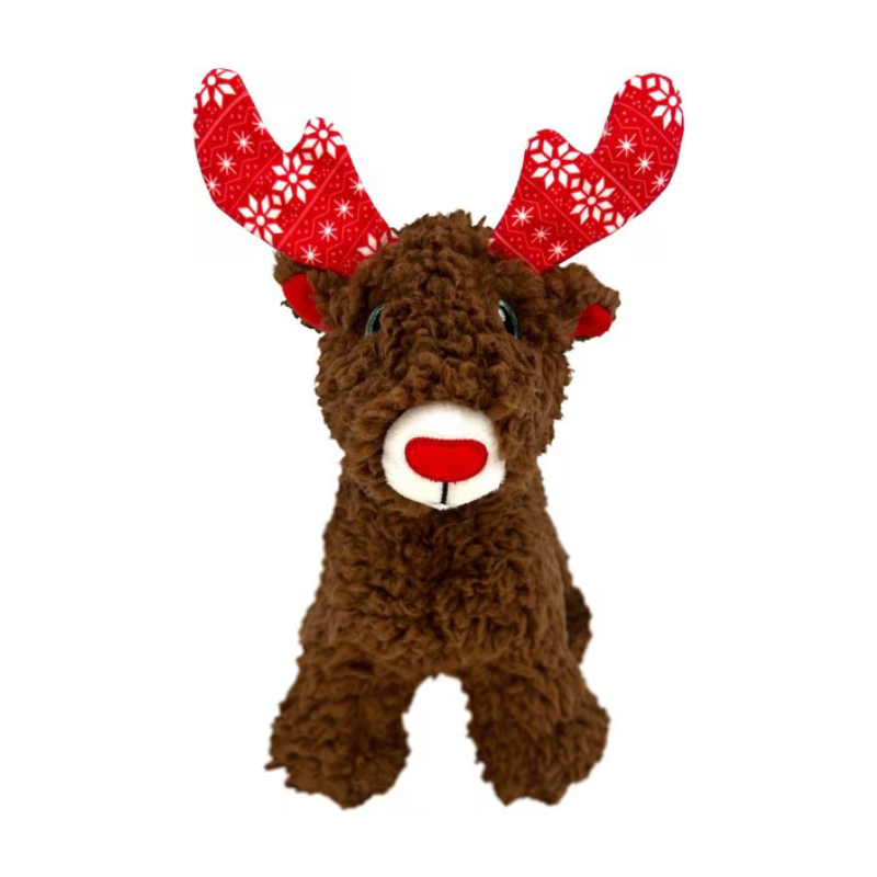 KONG Holiday Sherps Reindeer Dog Toy