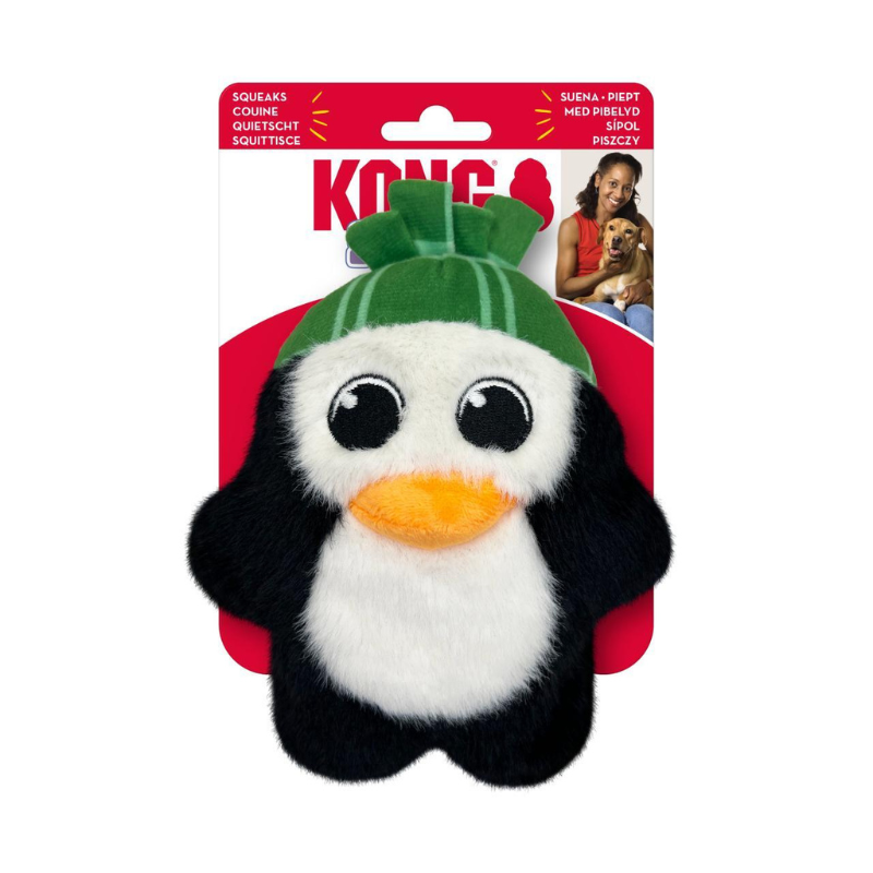 KONG Holiday Snuzzles Penguin Dog Toy