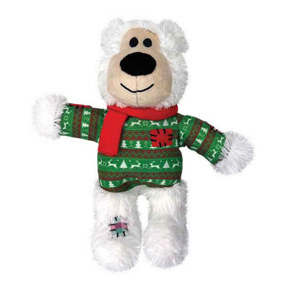 KONG Holiday Wild Knots Bear Dog Toy