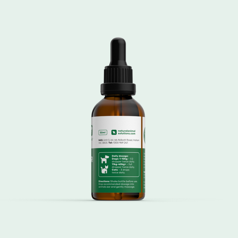 Natural Animal Solutions Dog Ear Clear 50mL