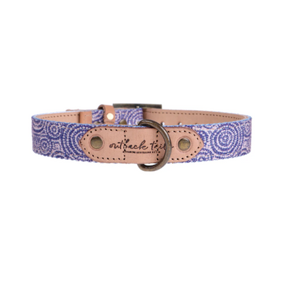 Outback Tails Leather Dog Collar - DOGUE