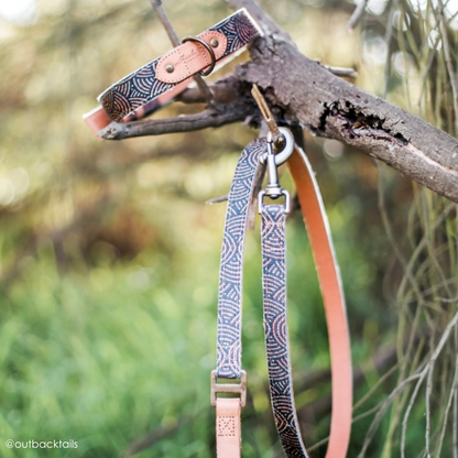 Outback Tails Leather Dog Collar - DOGUE