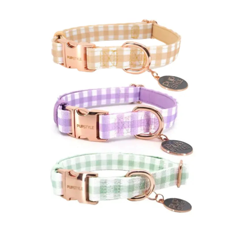 pupstyle-gingham-dog-collar