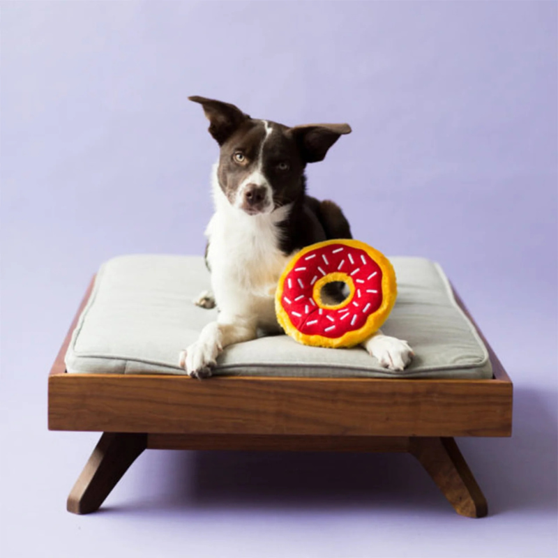 ZippyPaws Donutz Dog Toy Cherry - DOGUE