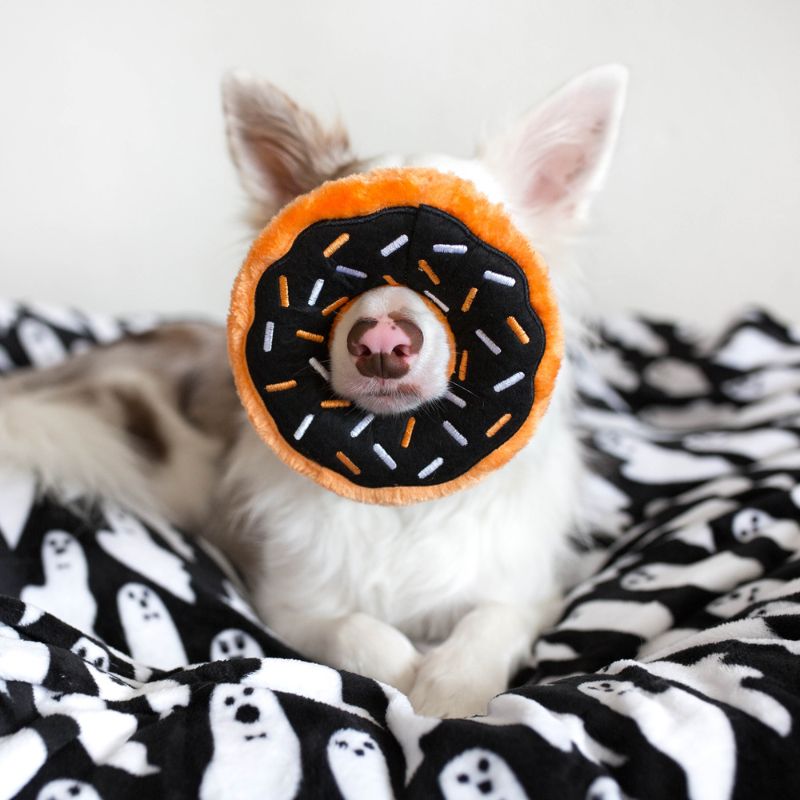 ZippyPaws Donutz Squeaker Pumpkin Spice Dog Toy