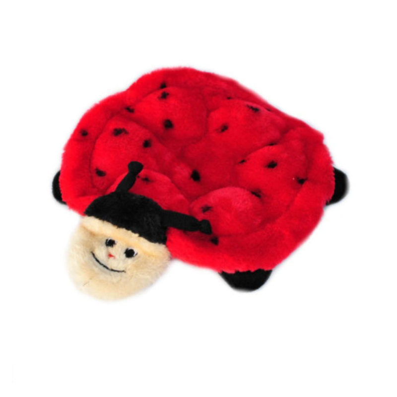 ZippyPaws Squeakie Crawler Dog Toy Betsy the Ladybug - DOGUE