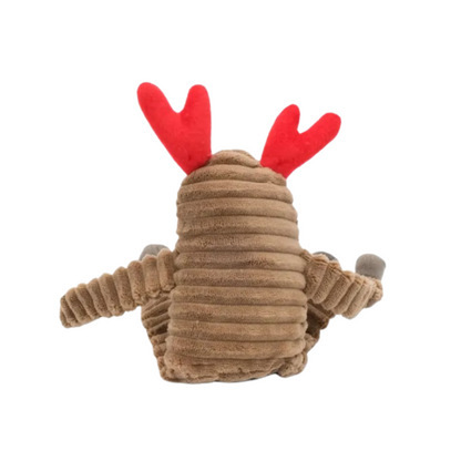 ZippyPaws Holiday Crinkle Reindeer Dog Toy