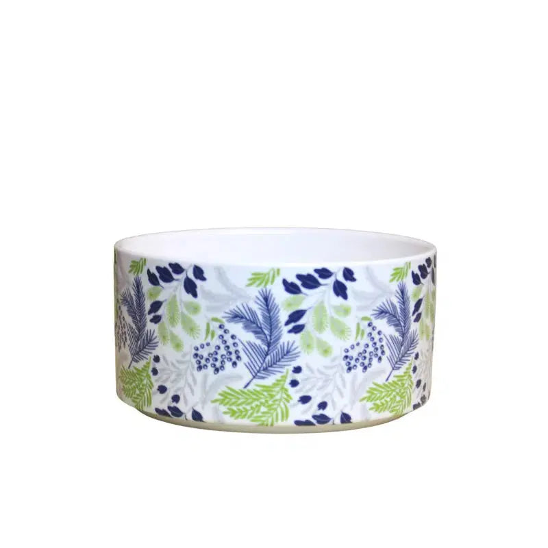 DOGUE Ceramic Wildflower Collection Dog Bowl