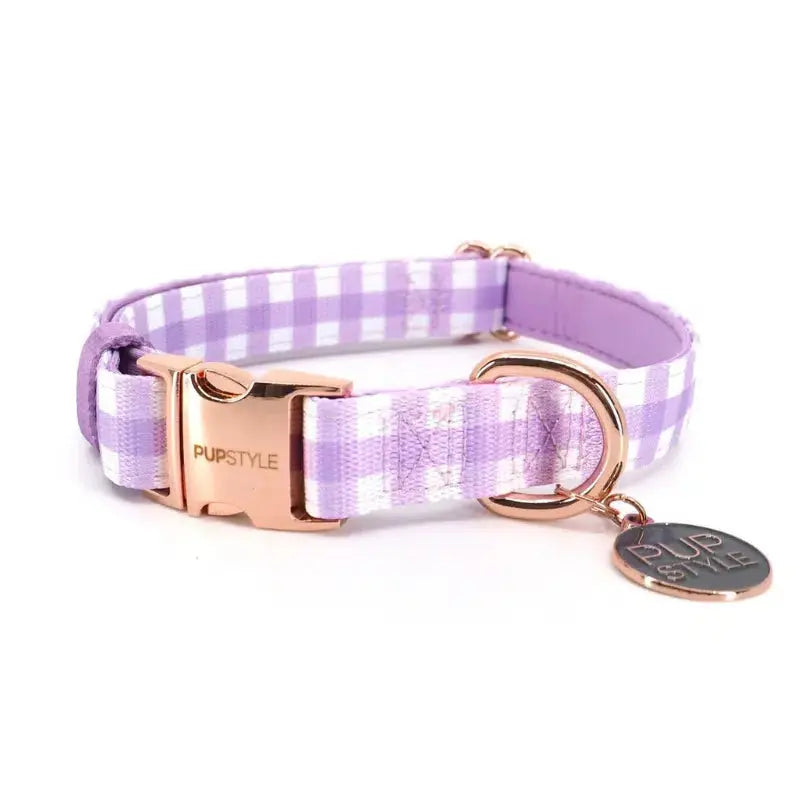Gingham Dog Collar  Buy Online at DOGUE
