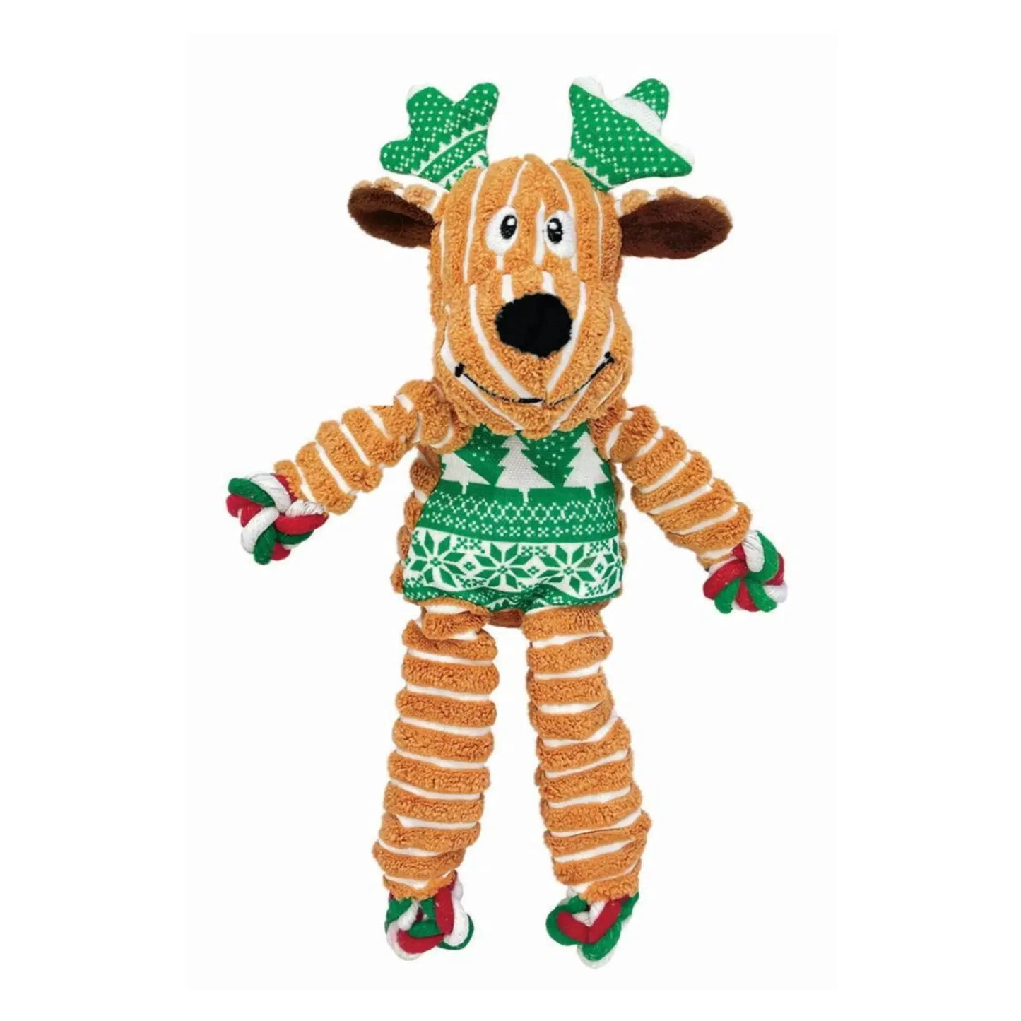 KONG | Holiday Floppy Knots Reindeer | Buy Online at DOGUE Australia