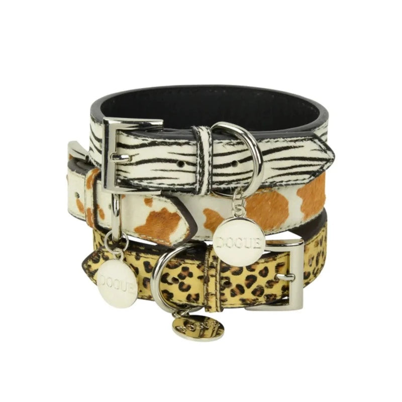 dogue-leather-animal-print-dog-collar