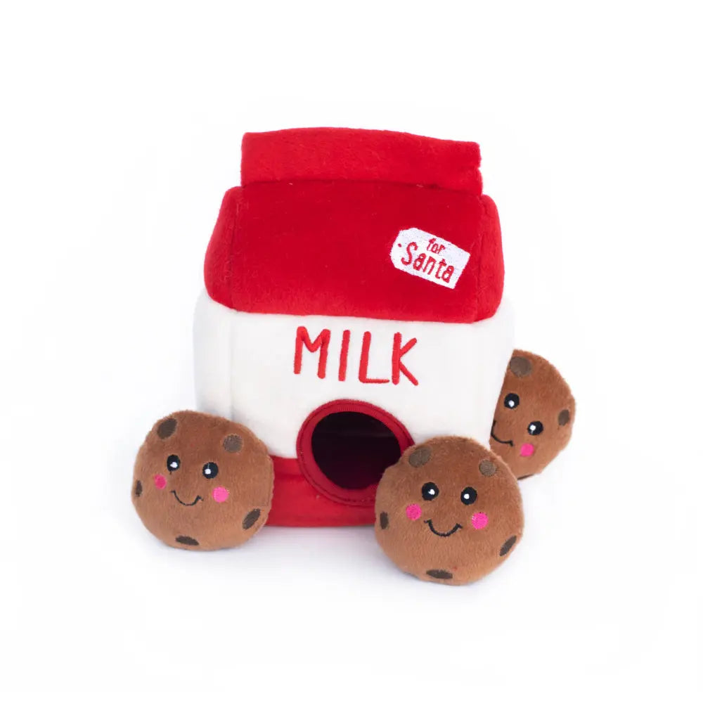 ZippyPaws | Holiday | Milk & Cookies Burrow | Buy Online at DOGUE Australia