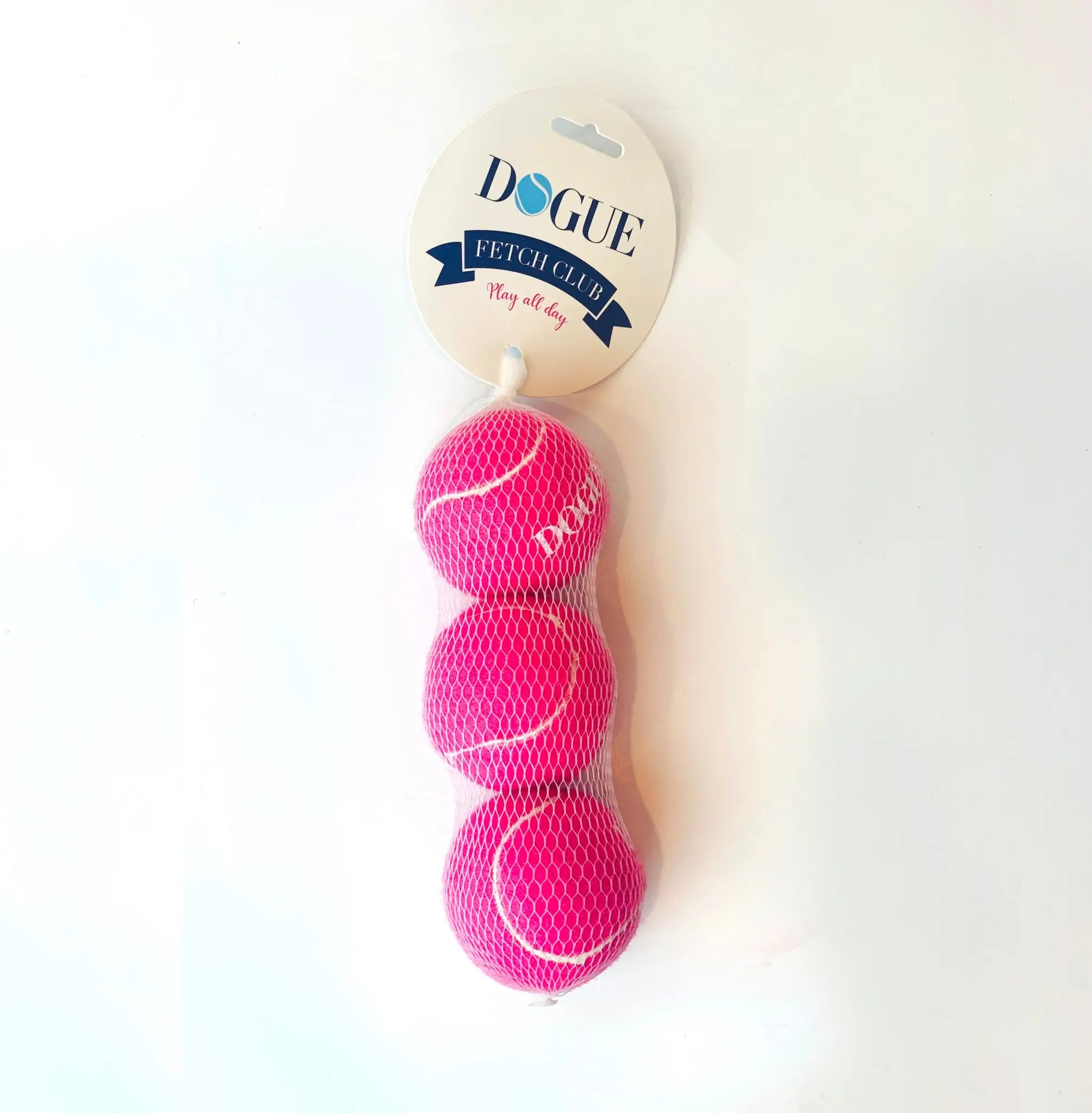 Pink tennis shop balls for dogs